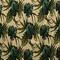 1 Yard Monstera Leaf Dypsis Lutescens Heavy Barkcloth Fabric, 100% Cotton, 36in L x 57in W
